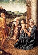 Palmezzano, Marco Holy Family with Saint Elizabeth and the Infant Saint John oil on canvas